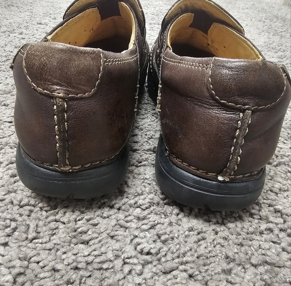 Clarks Un Loop Women’s Loafers Brown Slip On Un Structured Casual Shoes Size 7.5 - Picture 6 of 9